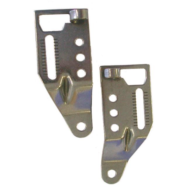 Pletscher Strebenendplatten für Rahmen mit Scheibenbremsen