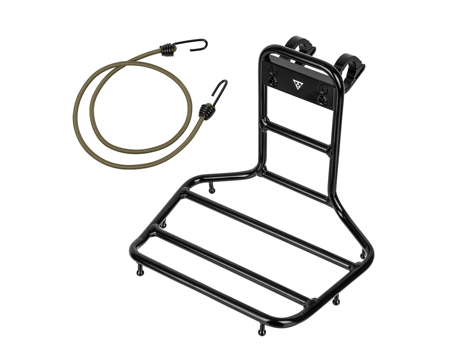 Topeak Handlebar Rack Gepäckträger für vorne in schwarz, Montage am Lenker, mit Spanngummi