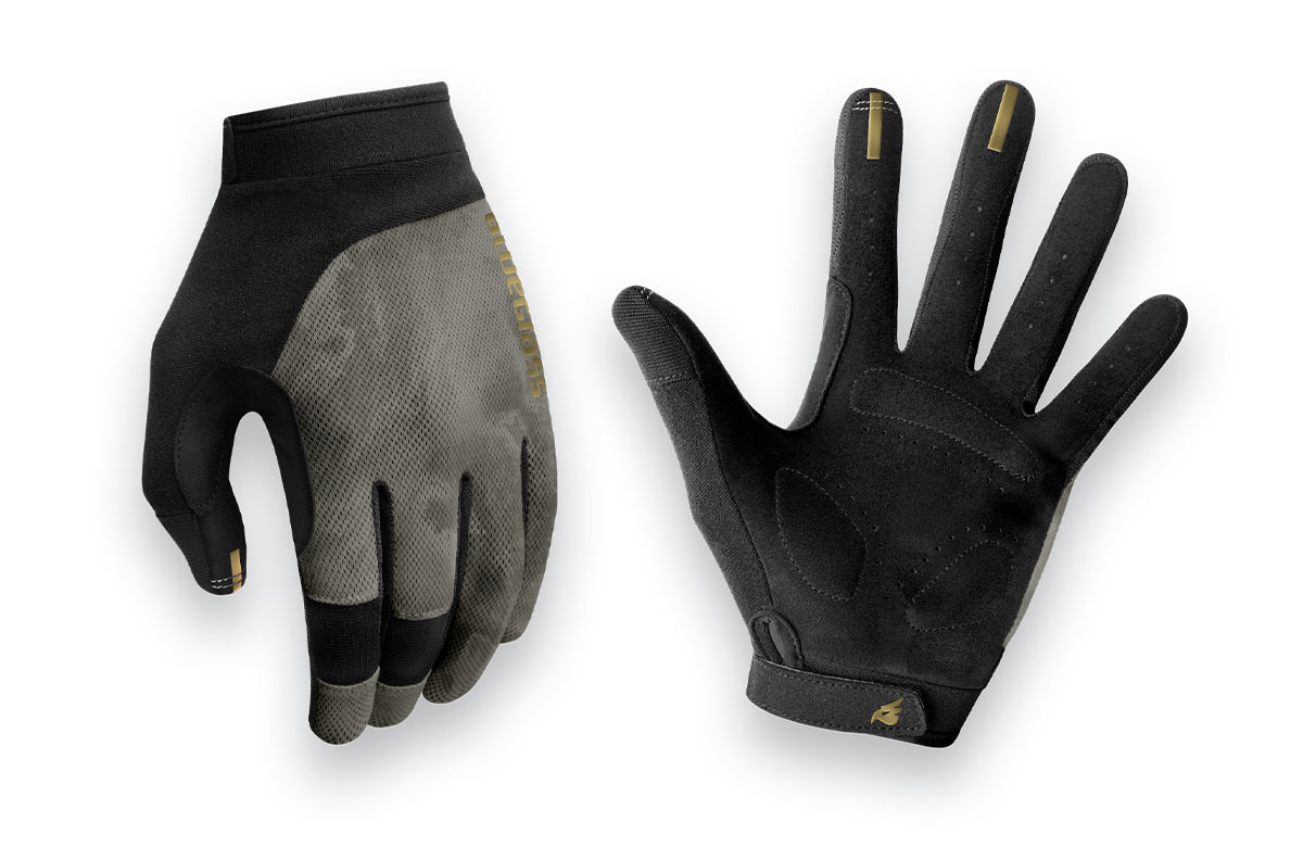Bluegrass React Handschuhe Grau, Gr. M