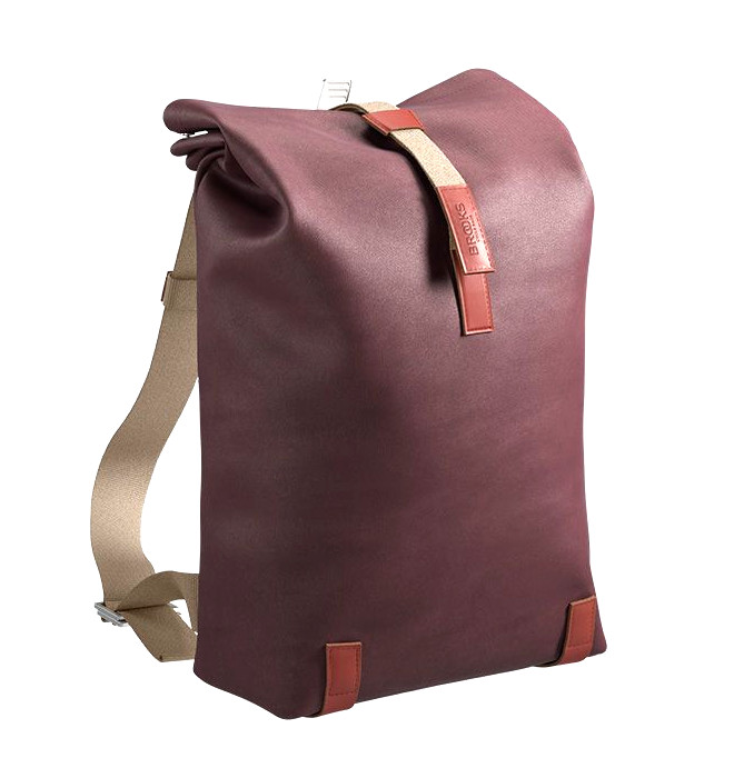 Gesamtansicht des Brooks Pickwick Canvas 12 LRucksacks in rust 