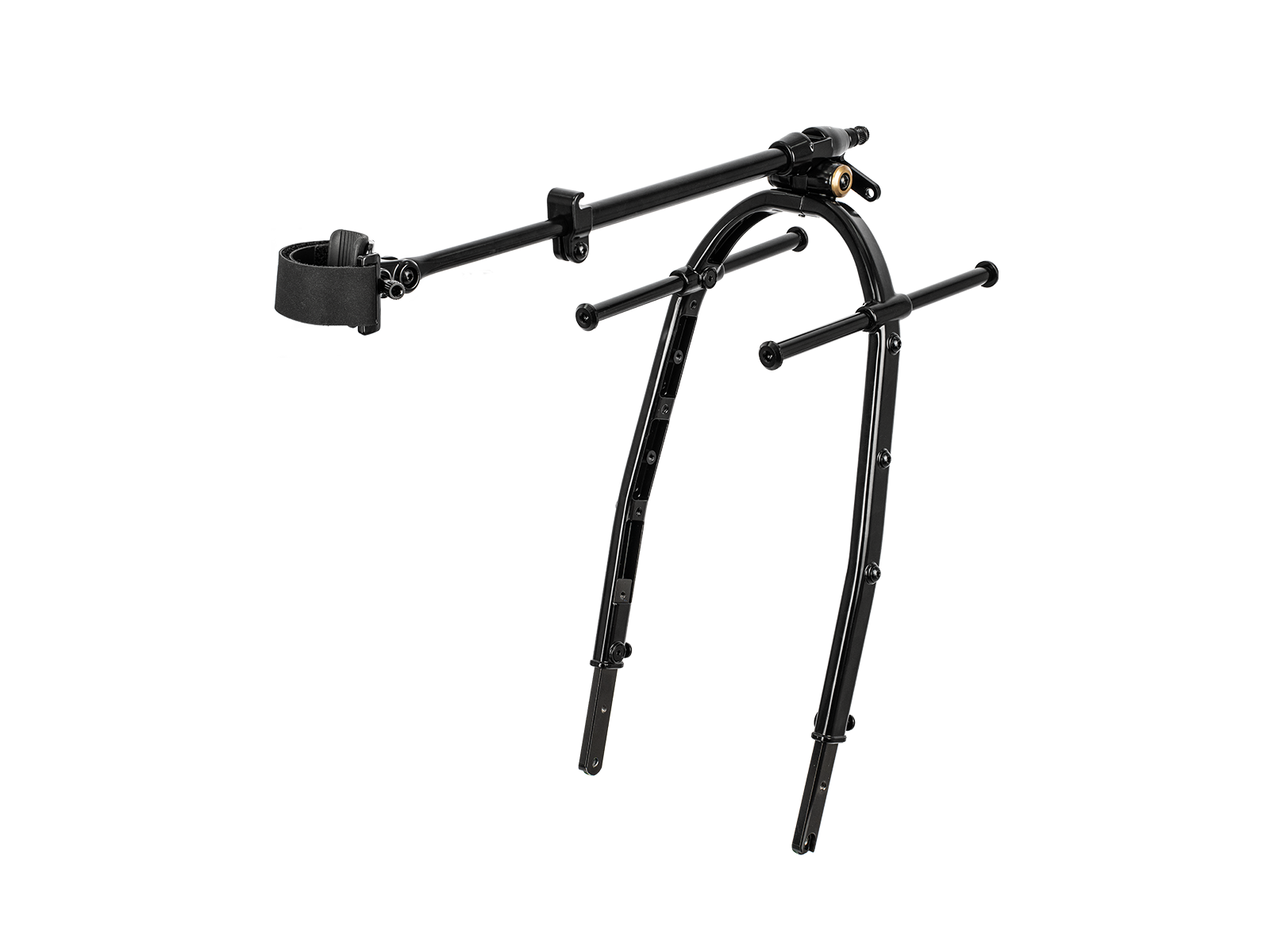 Topeak Gepäckträger Zi:RAK, minimalistisch aus wenigen Streben bestehend, in schwarz mit Ösen Befestigung