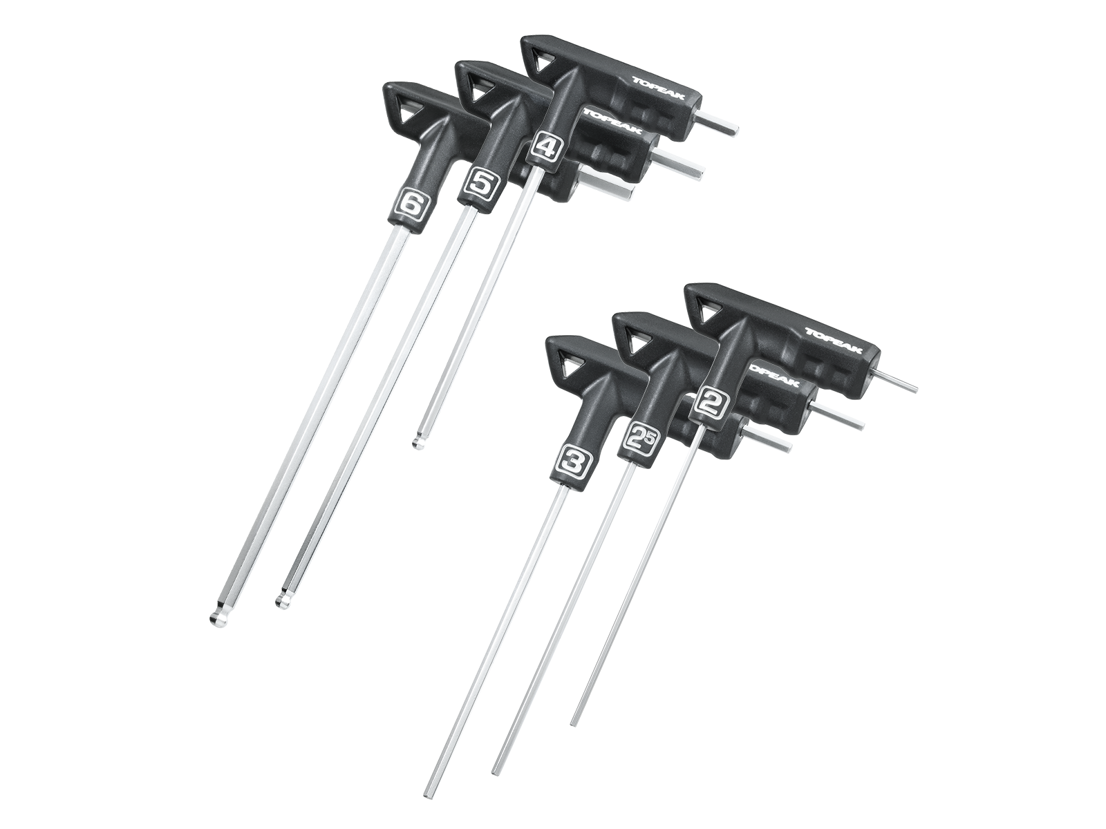 Topeak T-Handle Duohex Wrench Set Inbusschlüssel-Set