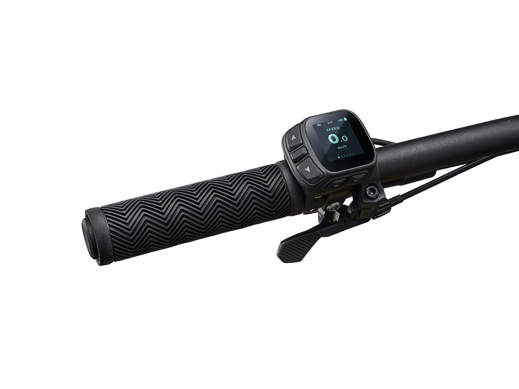 Giant E-MTB Fathom E+, Detailansicht vom Lenker mit dem Display Giant RideControl Dash 2