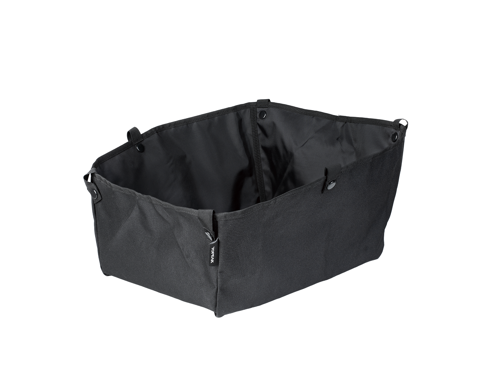 Topeak Urban Basket DX 22 Innenpolster in Schwarz, herausnehmbar und weich gepolstert für den Fahrradkorb.