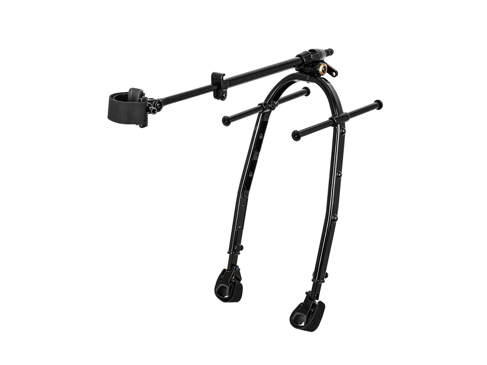 Topeak Gepäckträger Zi:RAK, minimalistisch aus wenigen Streben bestehend, in schwarz mit Strap Mount Befestigung