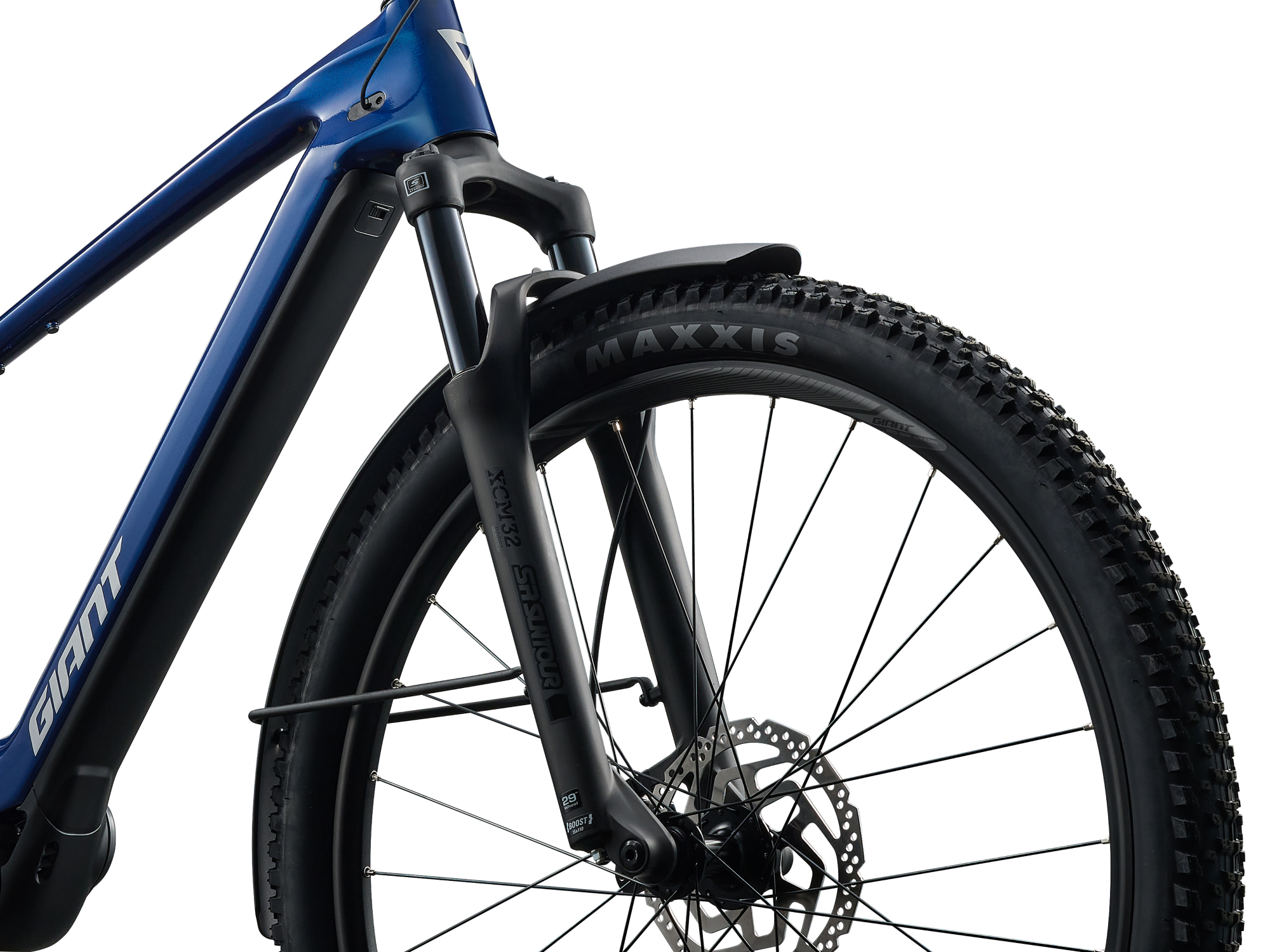 Giant E-MTB Talon E+ EX Hardtail, Detailansicht Federgabel