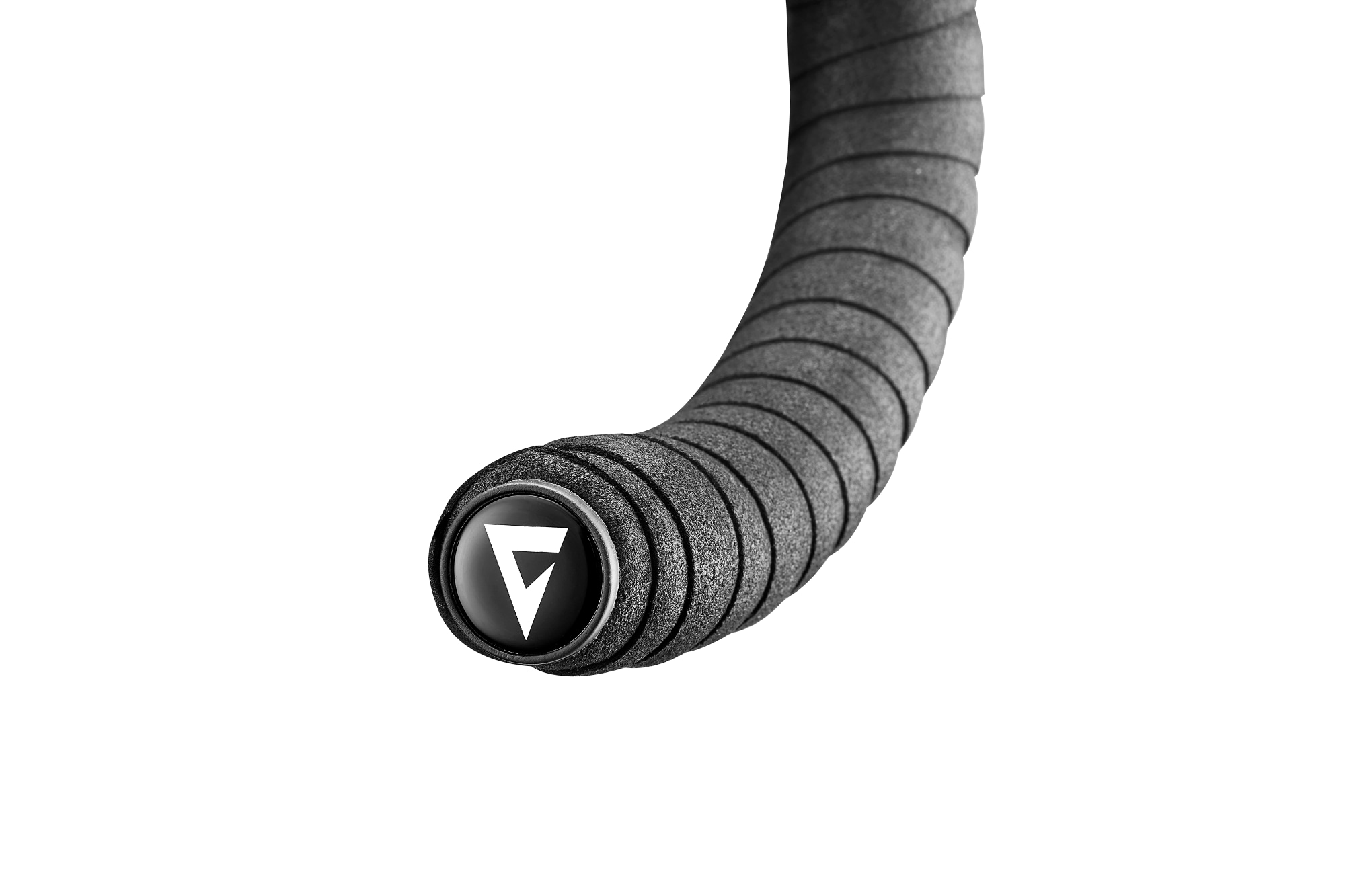 Giant Stratus Comp 2.5 Lenkerband in Schwarz mit feiner Struktur und sichtbarer Endkappe.
