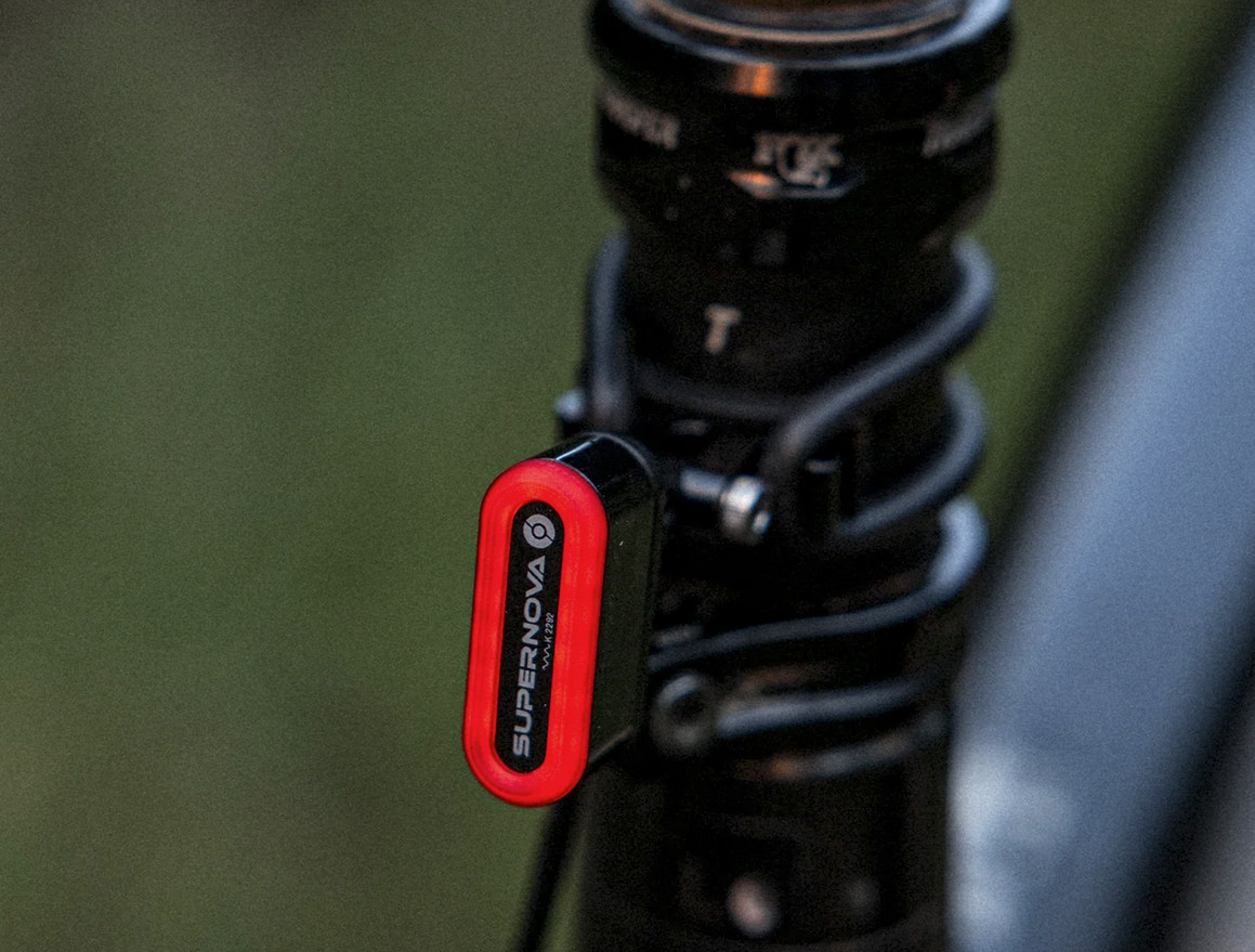 Supernova TL3 Mini Pro Rücklicht für Sattelstütze montiert