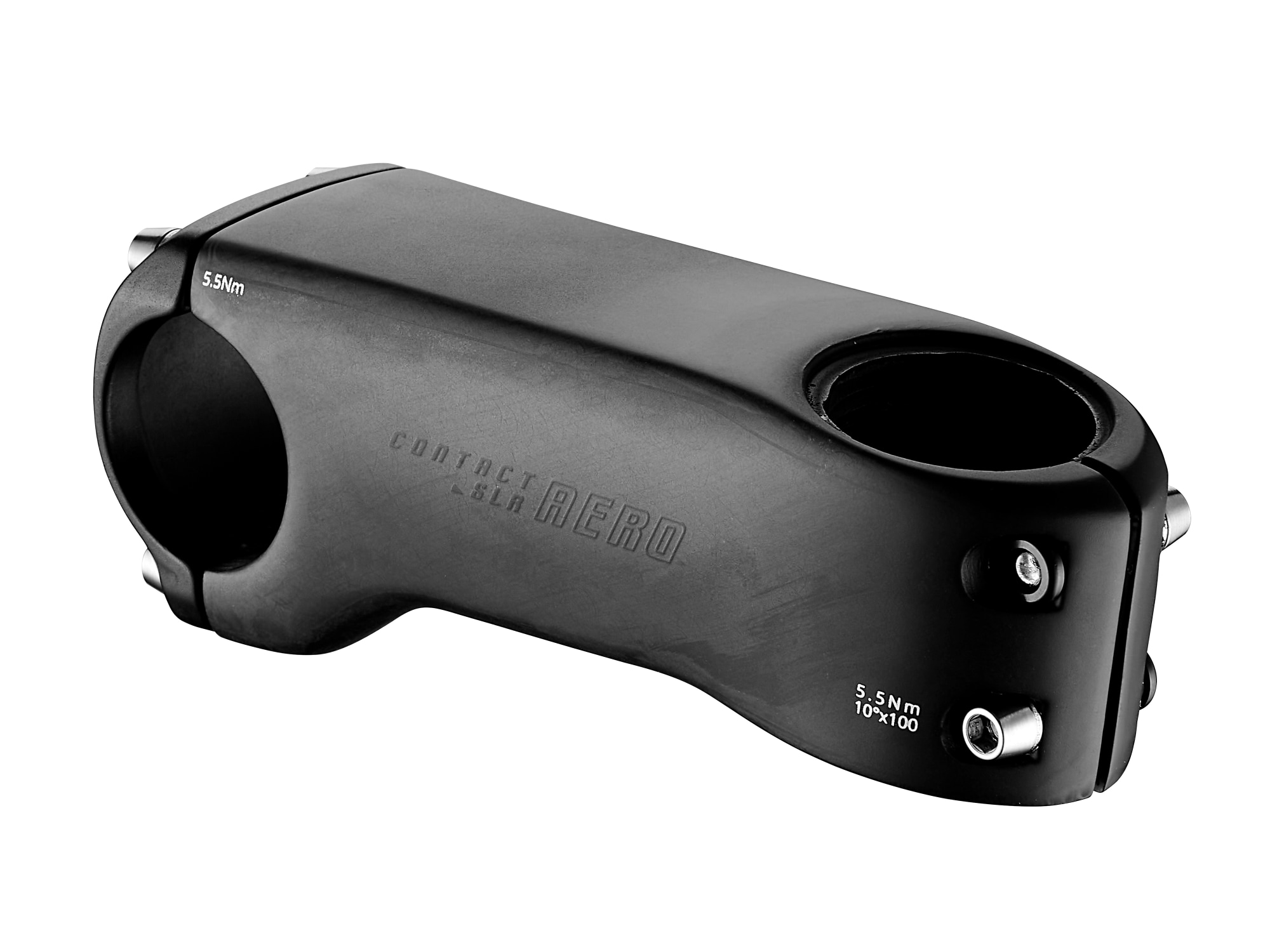 Giant Carbonvorbau Contact SLR Aero in schwarz - Ansicht diagonal