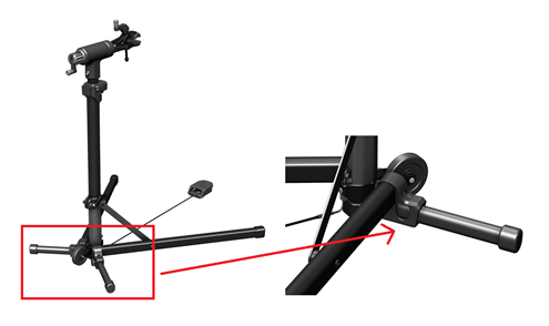 Topeak Zusatzfüsse für PrepStand eUP