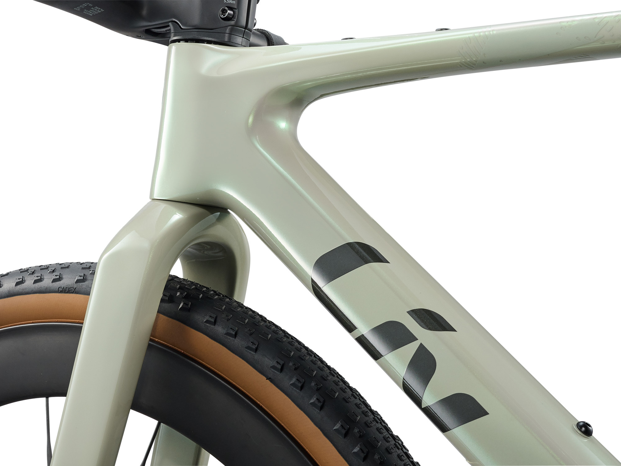 Liv Devote Advanced SL 2 Gravelbike in grün mit Carbonrahmen und aerodynamischem Steuerrohr