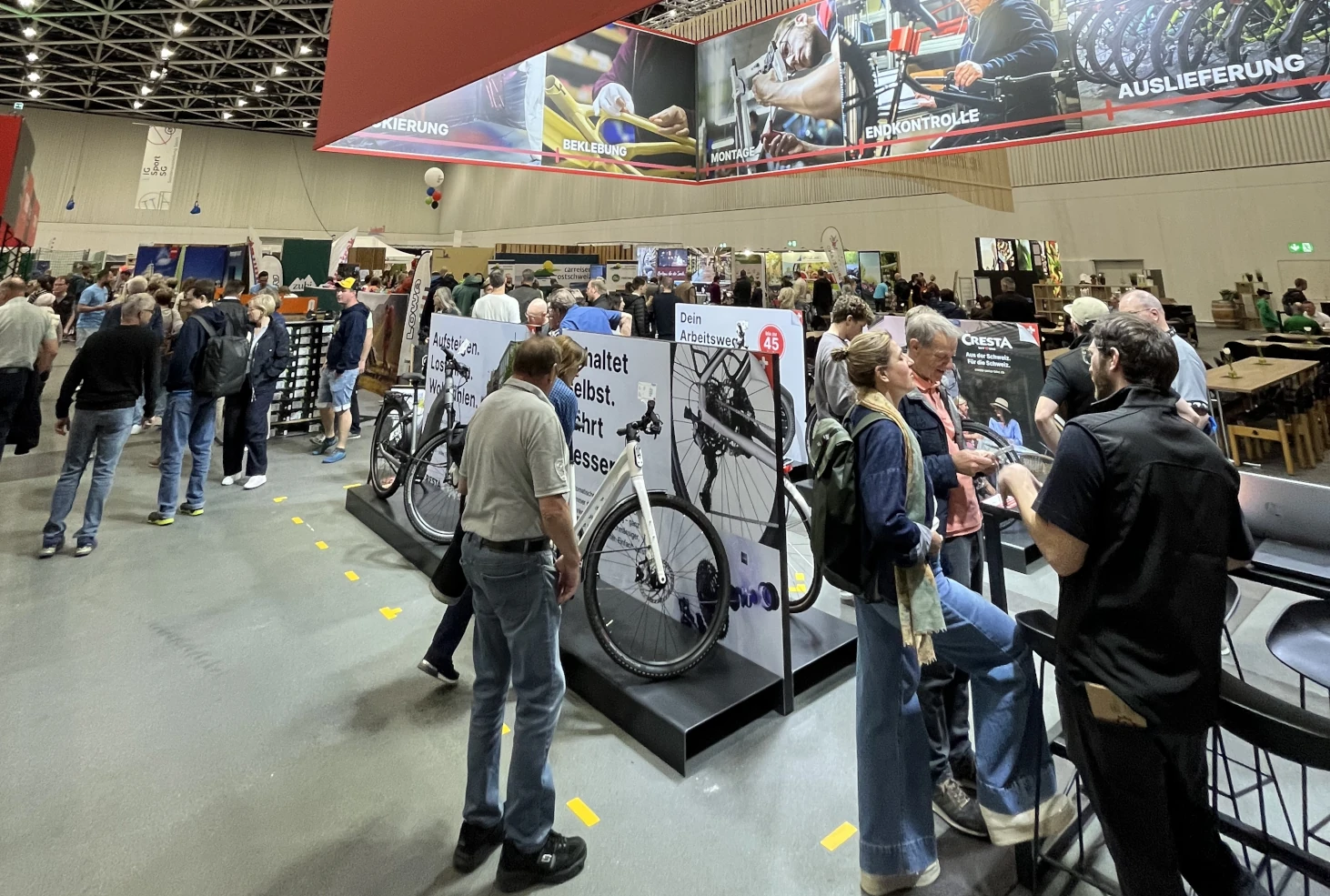 Cresta an der OFFA: Schweizer Veloproduktion im Fokus