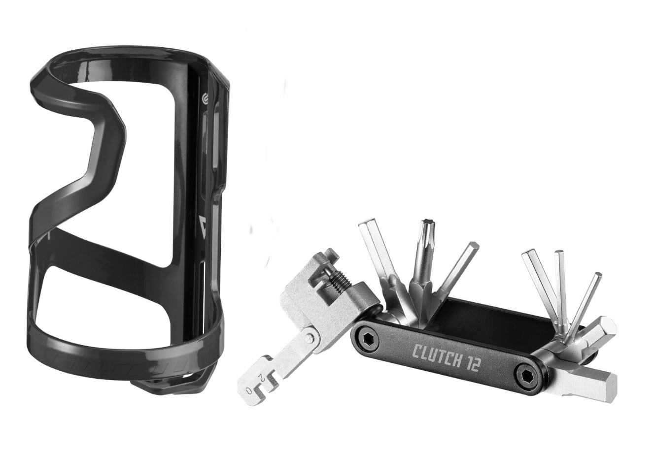 Bundle - Giant Airway Sport Side Pull Flaschenhalter & Giant Clutch Toolbox