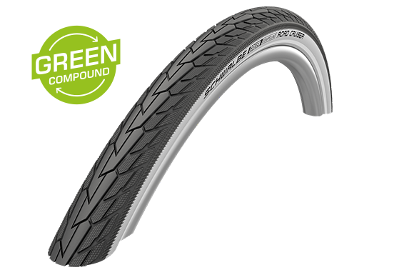 Schwalbe Road Cruiser 28x1.40 GreenCompound Drahtreifen 