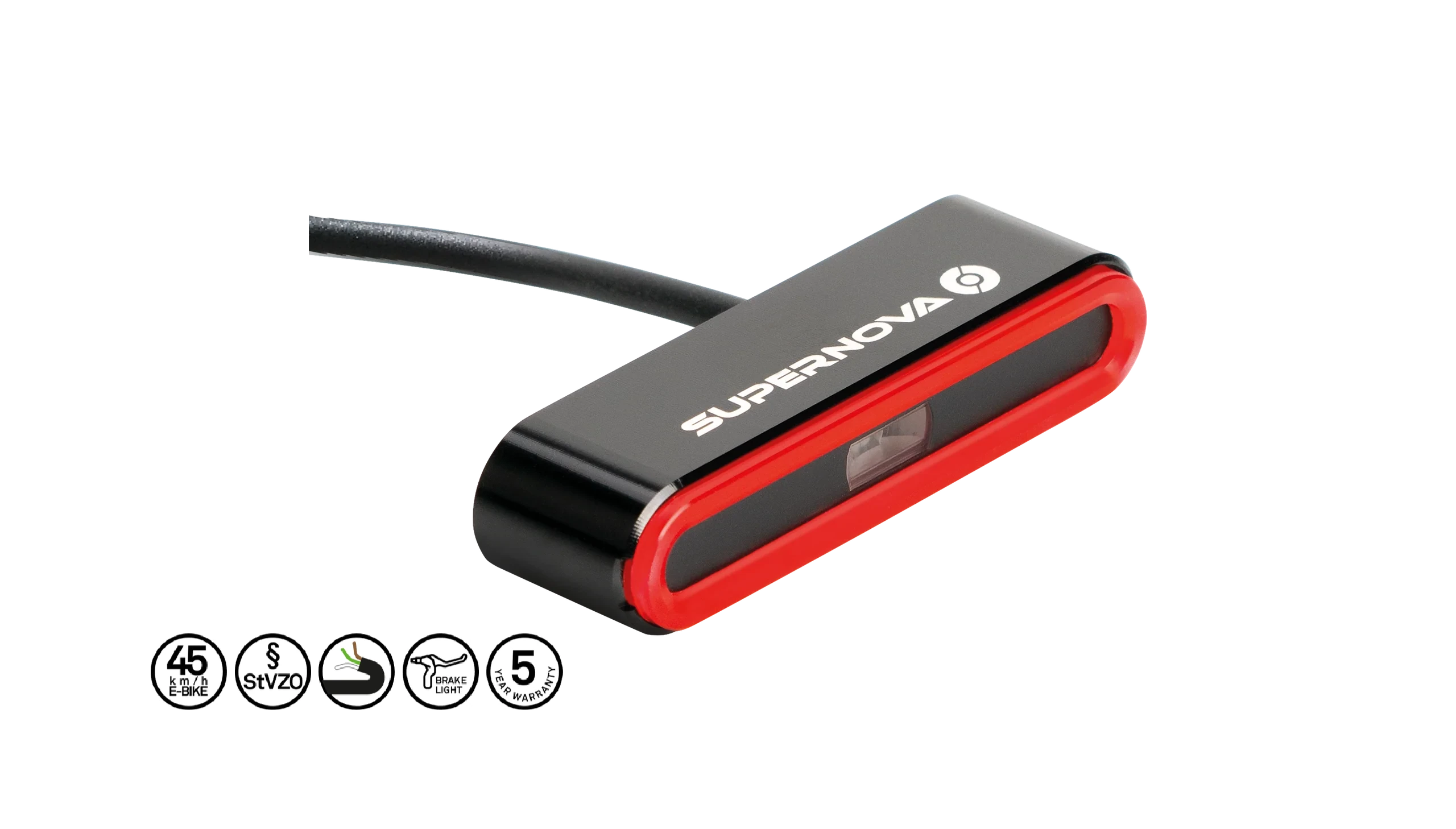 Supernova TL3 PRO S - 12V Rücklicht für S-Pedelecs